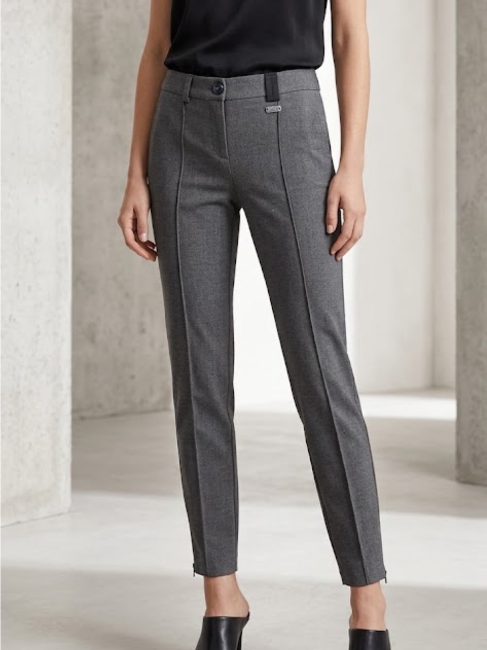 🐠 Emporio Armani Jeans Gray Pants | Contemporary Minimalist Elegance | size 4